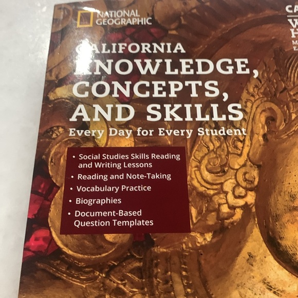 California Knowledge, Concepts, and Skills workbook - Picture 2 of 7